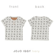 「PB限定【ジョジョの奇妙な冒険 スターダストクルセイダース】JOJO IGGY TOPS for KIDS（ジョジョ イギー キッズTシャツ）」3,080 円（税込）（C）A＆L/S・JOJO SC
