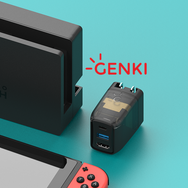 従来のニンテンドースイッチ ドックを約1/10サイズに小型化