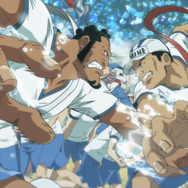 「HUNGRY DAYS ワンピース 頂上騎馬戦 篇」場面カット（C）尾田栄一郎／集英社・フジテレビ・東映アニメーション（C）2019 EISAKU KUBONOUCHI/METEOR STREAMS