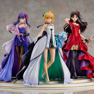 「Fate/stay night セイバー 遠坂凛 間桐桜 15th CelebrationDress Premium Box 1/7スケール」参考価格：45,000円（C）TYPE-MOON