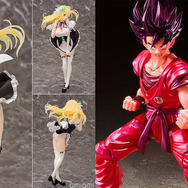 「エルフ・コンプレックス エレイン メイドVer. 1/7スケール 完成品フィギュア」参考価格：16,280円（C）Tony「S.H.Figuarts 孫悟空 界王拳 『ドラゴンボールZ』」参考価格：3,850円（C）バードスタジオ／集英社・東映アニメーション