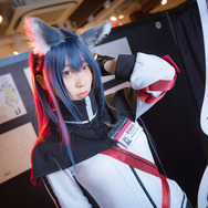【コスプレ】『アークナイツ』テキサス伊織もえが秋葉原でハッピーバレンタインをお届け！【写真23枚】