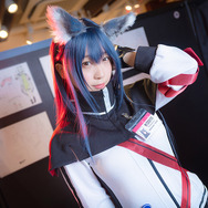 【コスプレ】『アークナイツ』テキサス伊織もえが秋葉原でハッピーバレンタインをお届け！【写真23枚】