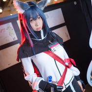 【コスプレ】『アークナイツ』テキサス伊織もえが秋葉原でハッピーバレンタインをお届け！【写真23枚】
