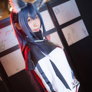 【コスプレ】『アークナイツ』テキサス伊織もえが秋葉原でハッピーバレンタインをお届け！【写真23枚】