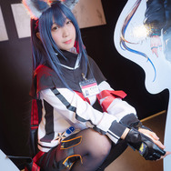 【コスプレ】『アークナイツ』テキサス伊織もえが秋葉原でハッピーバレンタインをお届け！【写真23枚】