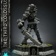 『ワンダと巨像』の「第3の巨像」を圧倒的なクオリティで立体化！石造りの外装や毛まで徹底的に再現─振り下ろされた石刀の上には彼の姿が…