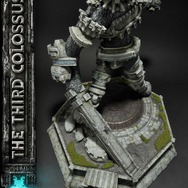 『ワンダと巨像』の「第3の巨像」を圧倒的なクオリティで立体化！石造りの外装や毛まで徹底的に再現─振り下ろされた石刀の上には彼の姿が…