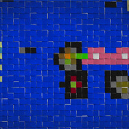 ポストイットでドット絵を再現するシューティングゲーム