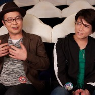 遠近孝一（ホークモン役）高橋直純（ワームモン役）