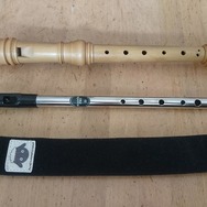 筆者自前のホイッスル。リコーダーと同じ感覚で吹ける