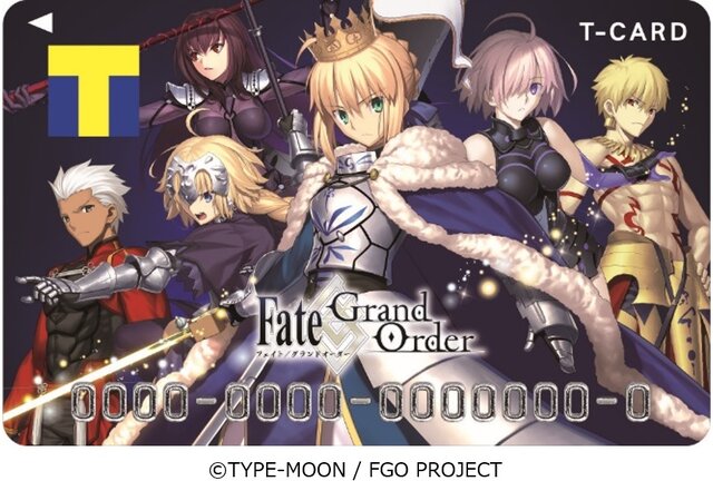 Fate/Grand Order』デザインのTカードが登場！ 武内崇サイン入りBlu