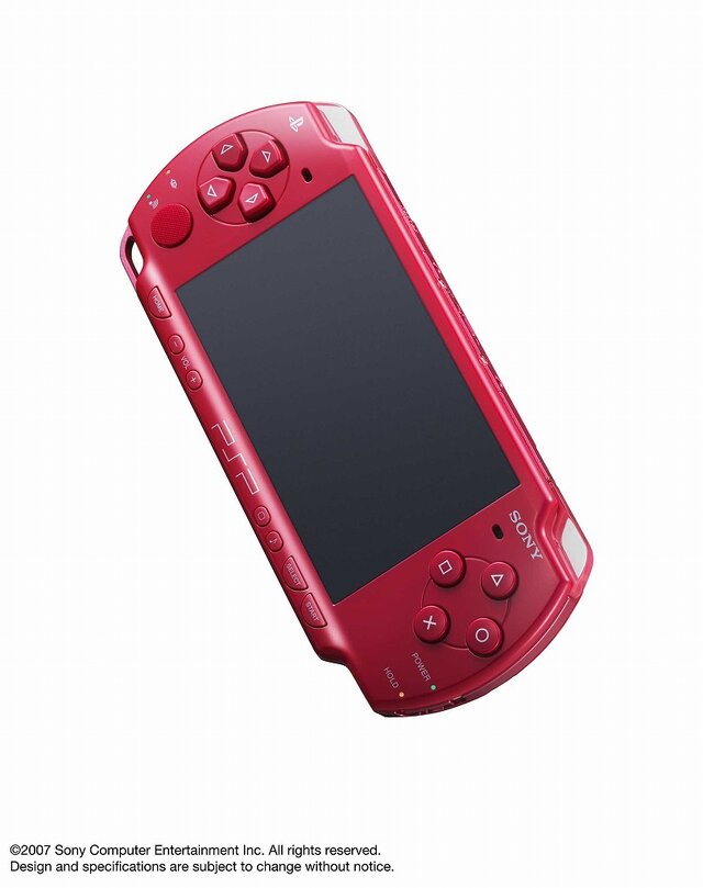 PSP、限定カラーの「ディープ・レッド」が発売決定 | インサイド
