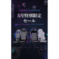 2025年5月17日（土）0時01分から5月31日（土）23時59分まで、DXRACER JPでは「5月特別限定セール」を開催いたします！
