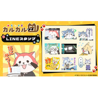 「あらいぐま カルカル団」LINEスタンプ・LINE着せかえ　配信開始のお知らせ