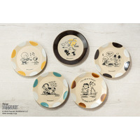 [ピーナッツ75周年記念] PEANUTS 連載初期のコミックのアートを釉薬で表現した益子焼 MASHICO 新作テーブルウェアの登場です
