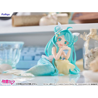 「初音ミク」が、おとぎ話をテーマにした人魚姫姿のフィギュアで登場。イラストレーター・上倉エク氏描き下ろし。